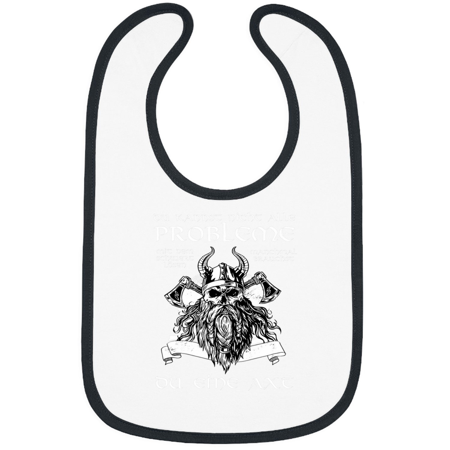Du Kannst Nicht Alle Probleme Mit Der Schwert Solve Viking Bibs