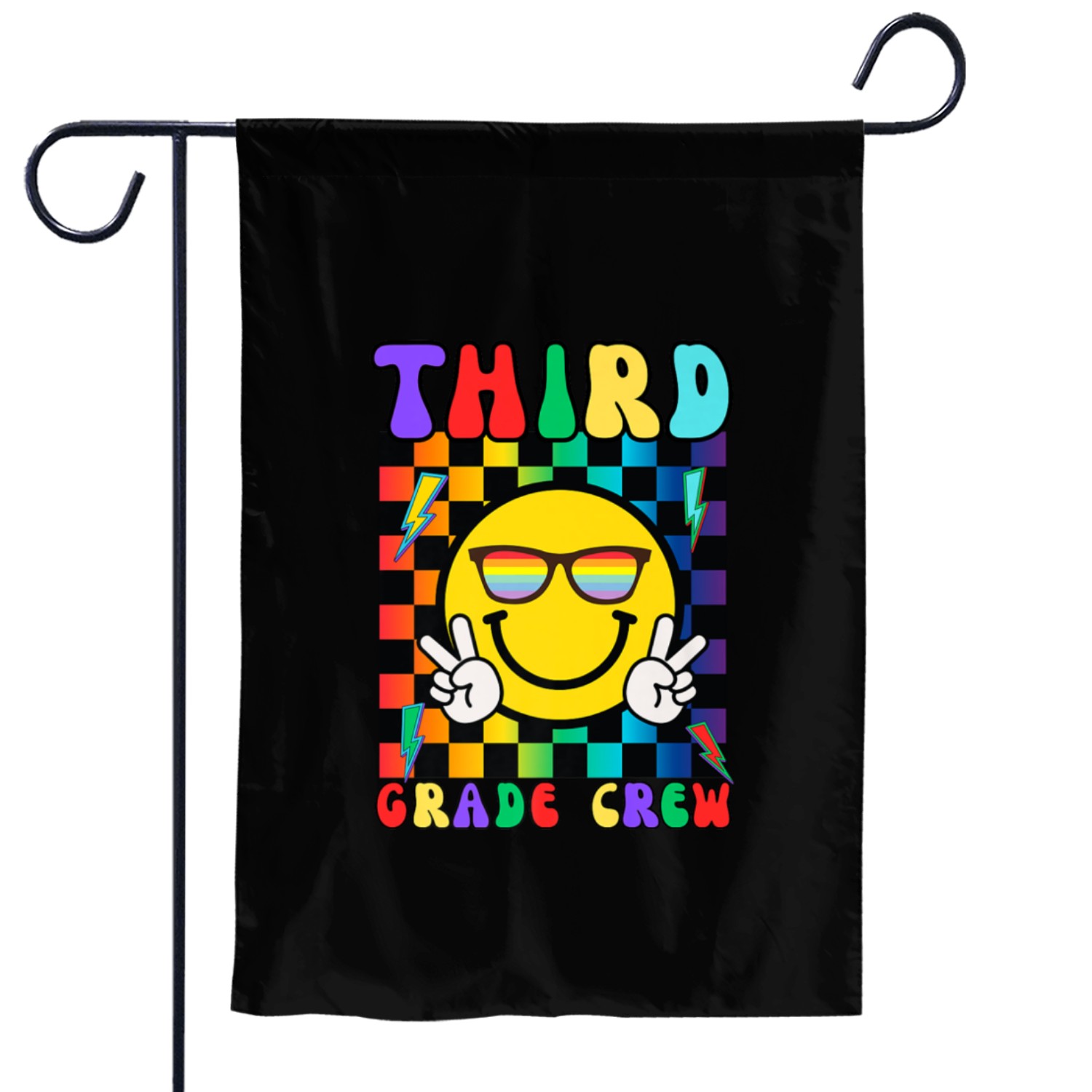 Back School Teacher Premium Garden Flags
