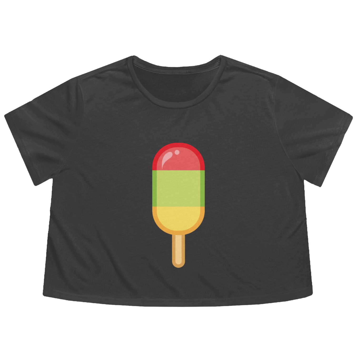Ice Lolly Flowy Cropped Tees