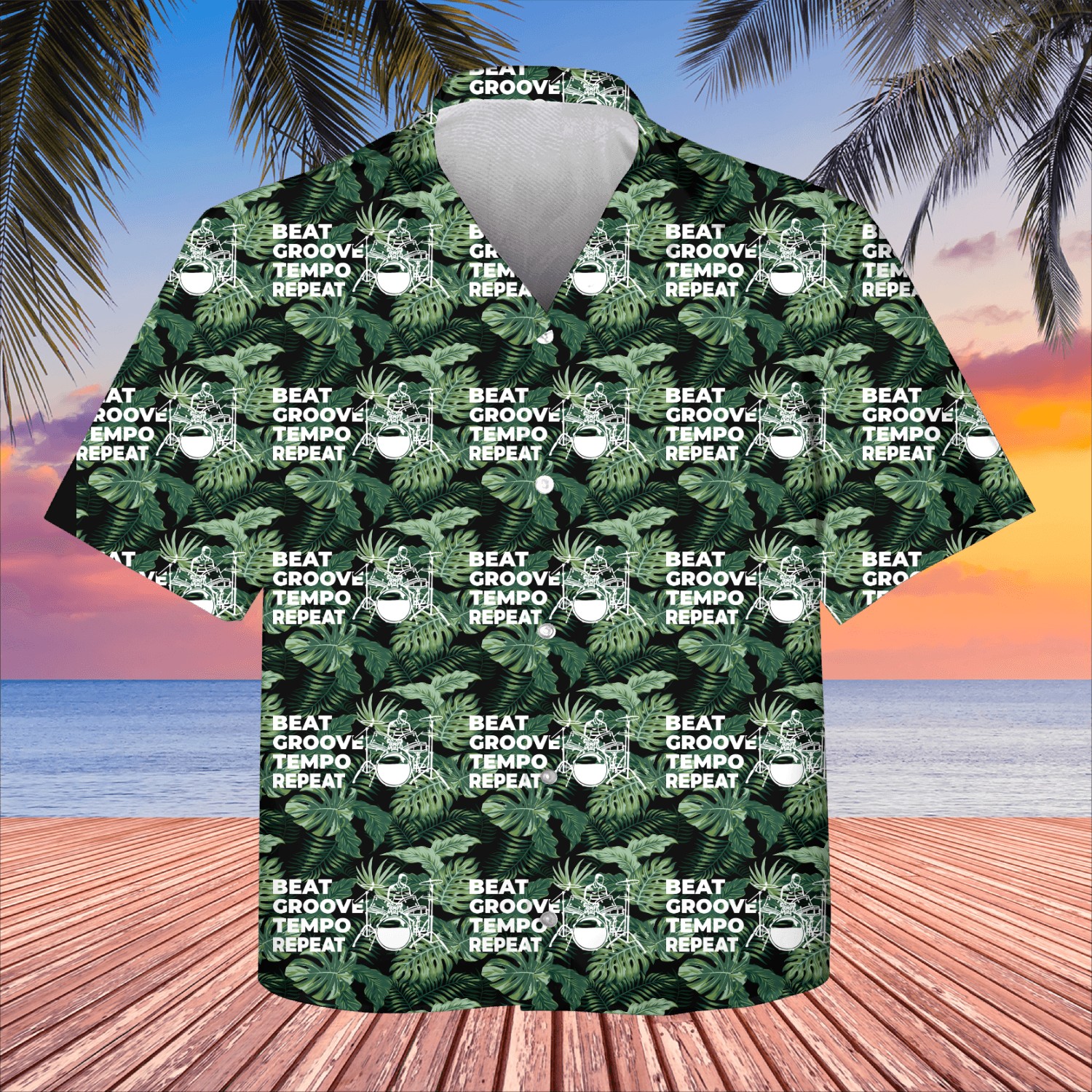 Beat Groove Tempo Repeat Kids Hawaiians