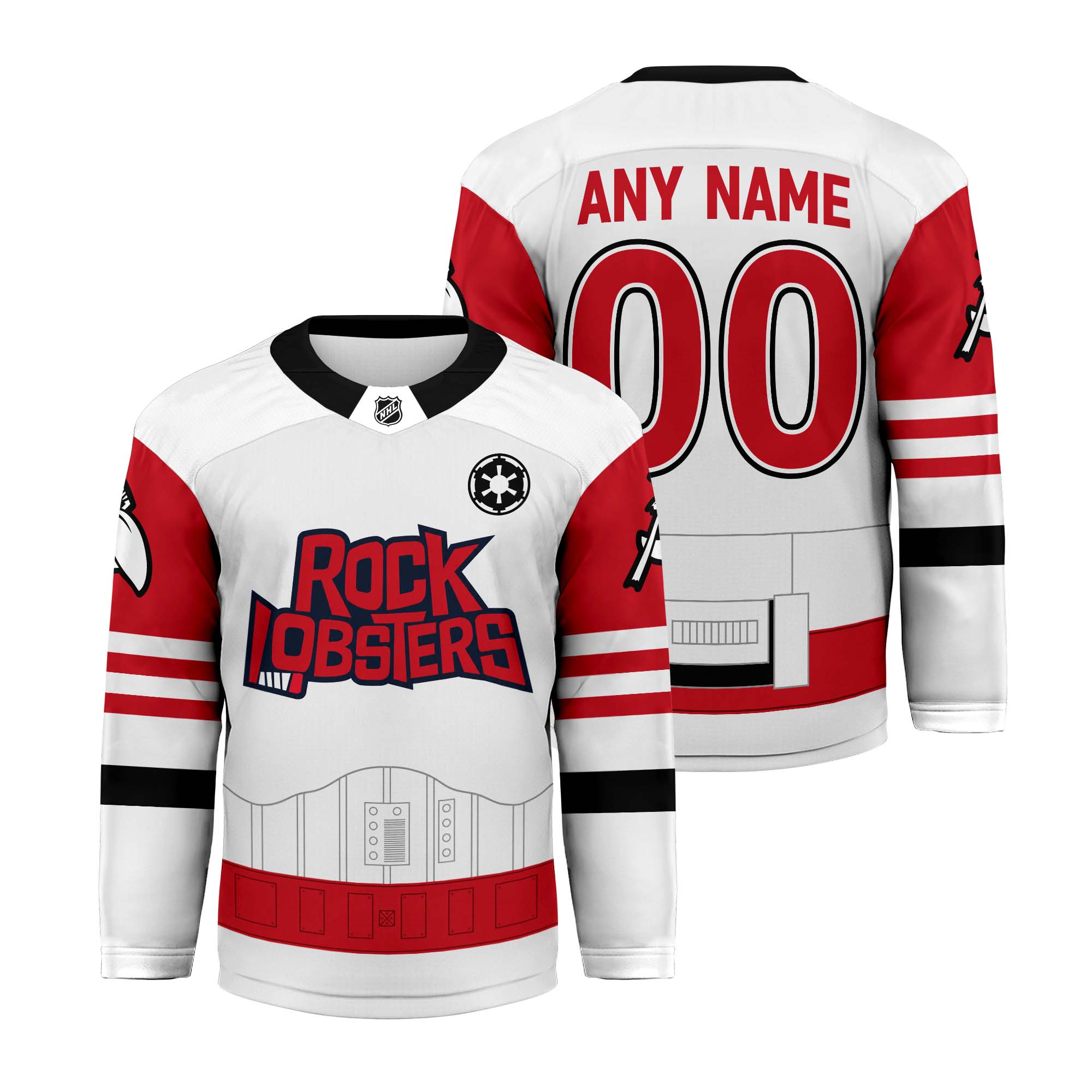 Athens Rock Lobsters 2026 Star Wars Night Special Hockey Jersey