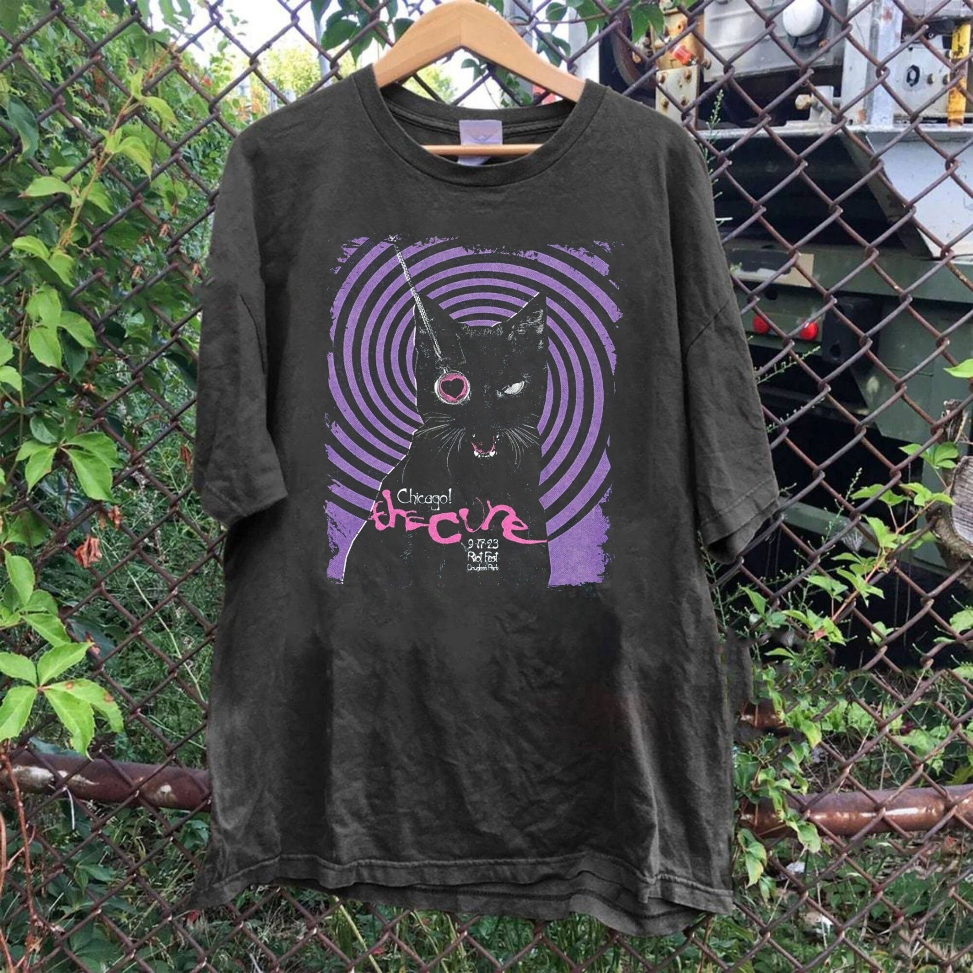 The Cure The Lovecats Shirt, The Cure Funny music, 90s vintage The Cure