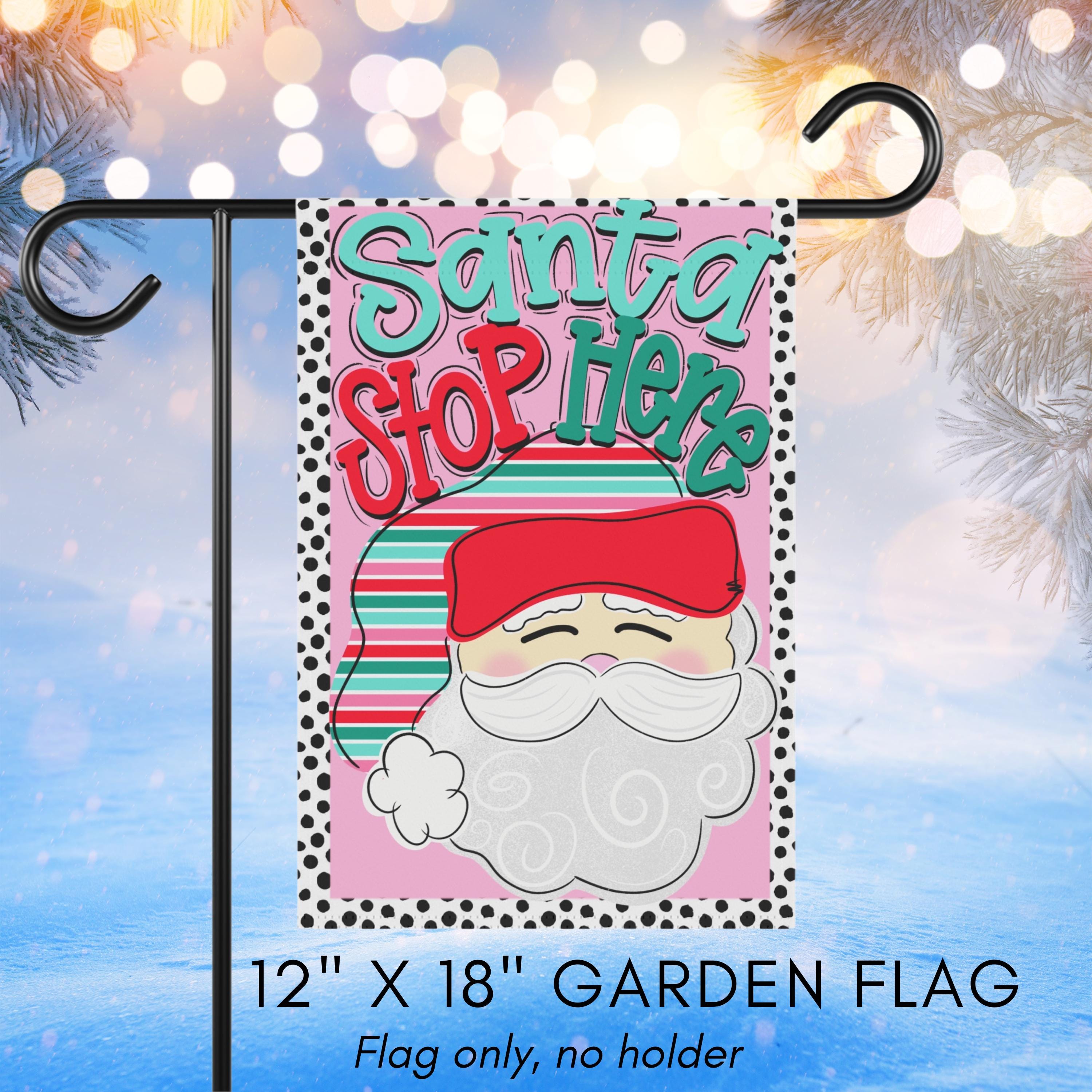 Christmas Garden Flag