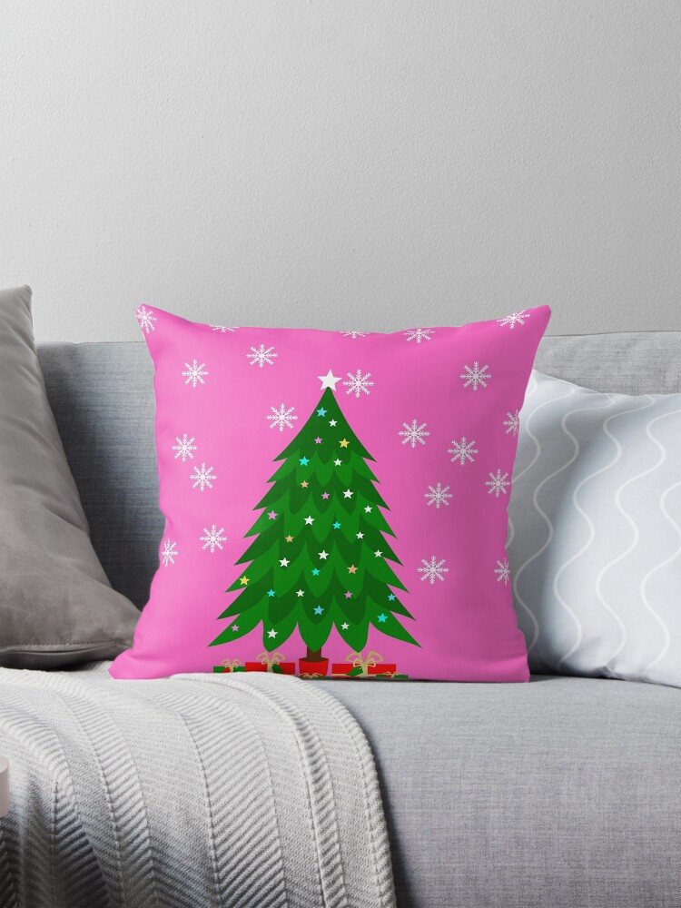 CUTE CHRISMAS TREE T-SHIRT CHRISMAMS GIFT Pillow