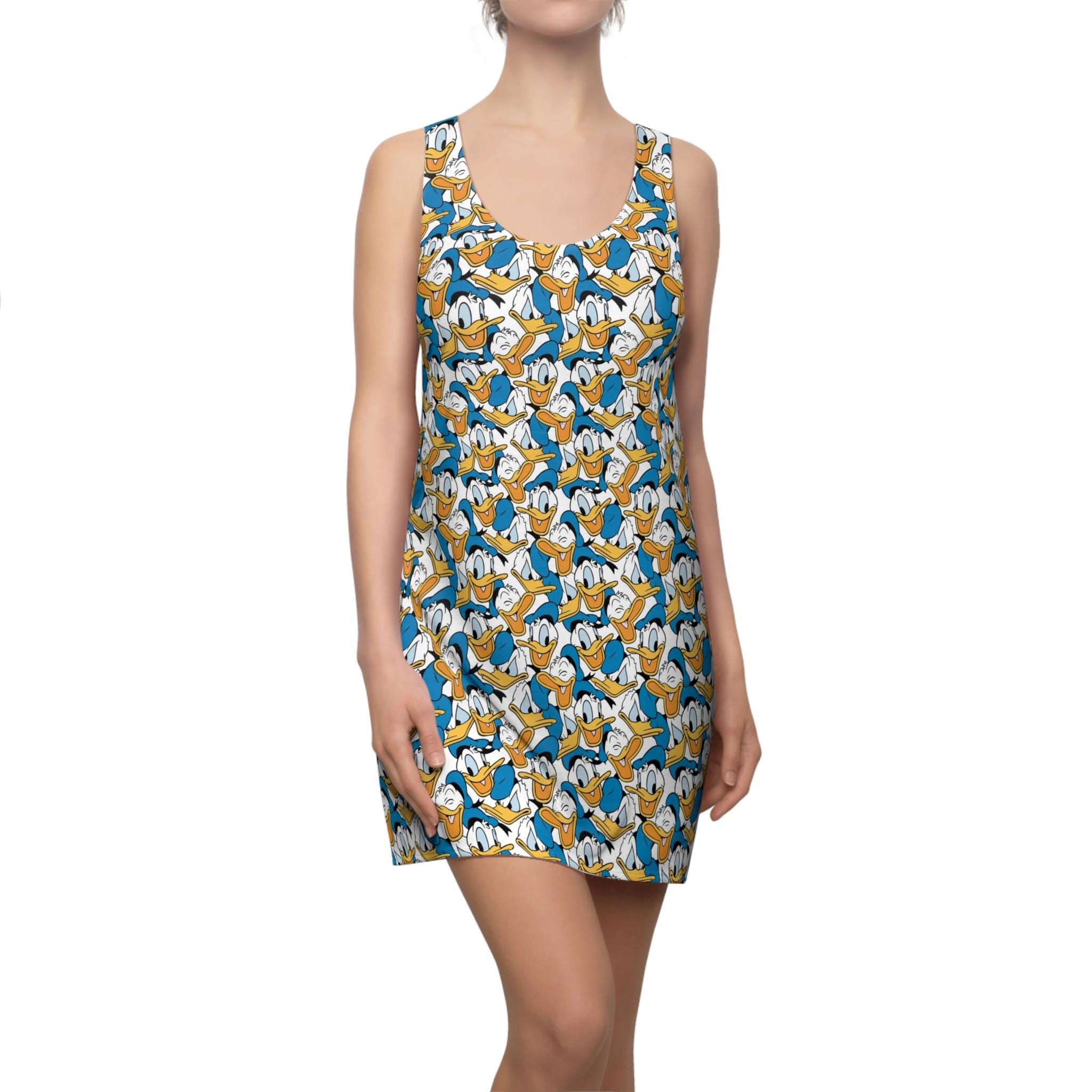 Many Faces of Duck - Women's Racerback Dress