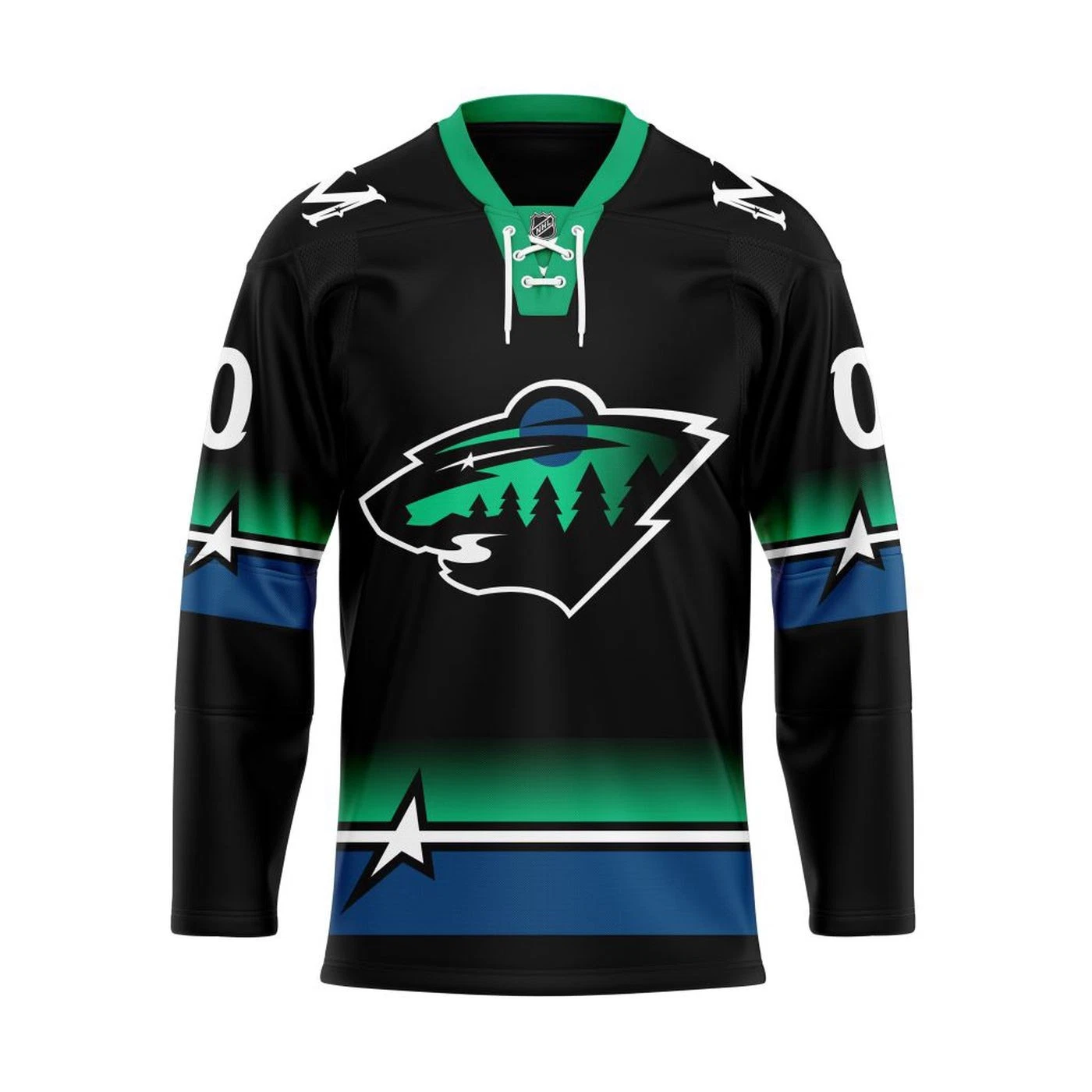 Minnesota Wild Special 2025 City Edition Lace Hockey Shirt Fan Gear