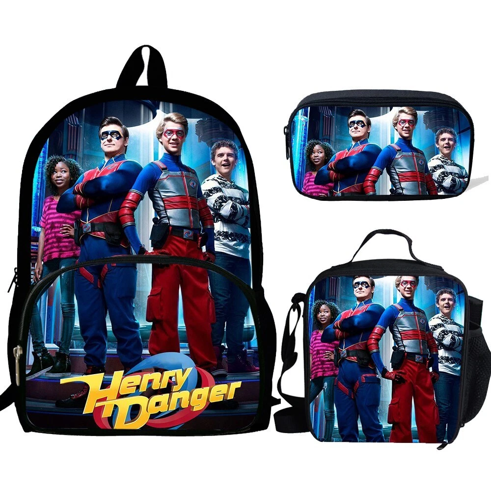 Henry* Danger* School Bags fashion Backpack Bookbag backpack NEW