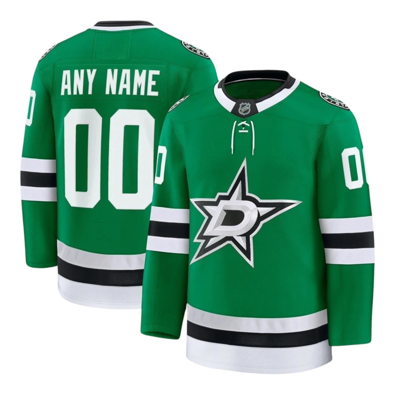 Dallas Hockey Jersey – Stitched Custom Name & Number – Personalized