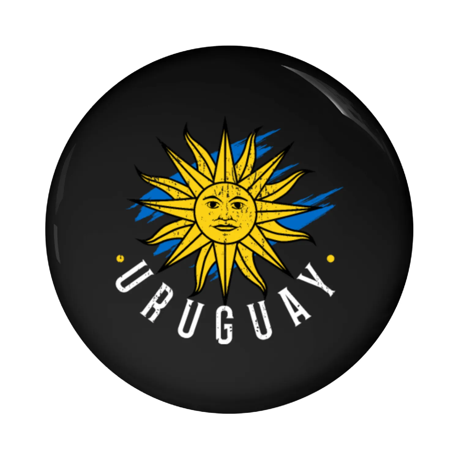 Uruguay Pin Buttons