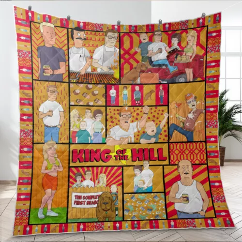 King of the Hill Blanket, King of the Hill TV Series Quilt Blanket Gifts