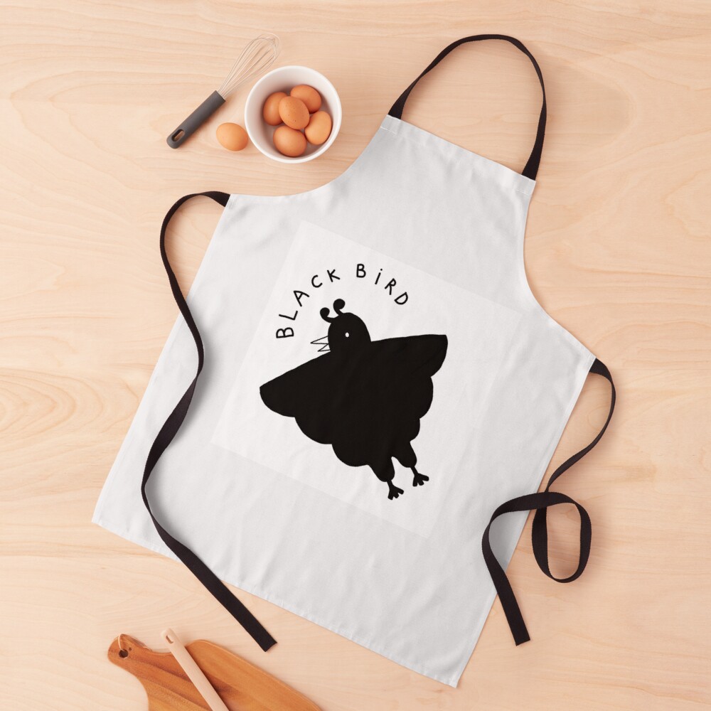 Black bird beatles|Perfect Gift|Beatles Apron