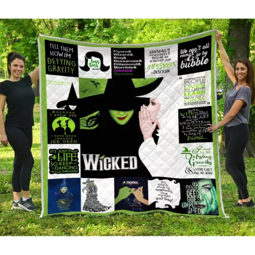 Wicked Quilt, The Wonderful Wizard of Oz Quilt Blanket