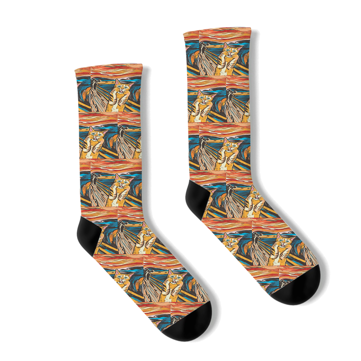 The scream of the cat Socks