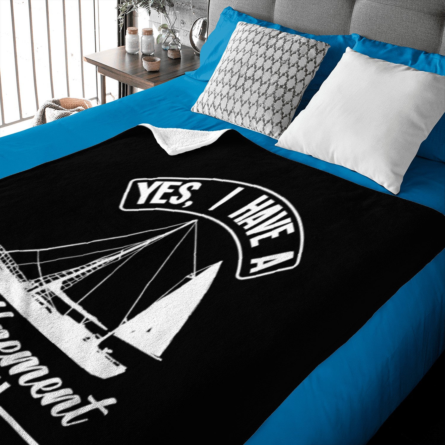 Sailor Sailing Pension Pensioner Retirement Plan Baby Blankets