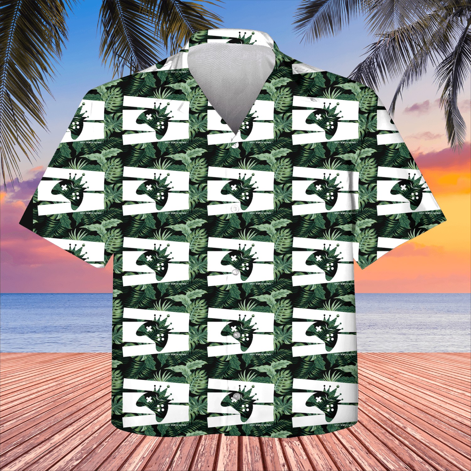 White Paint Logo Kids Hawaiians