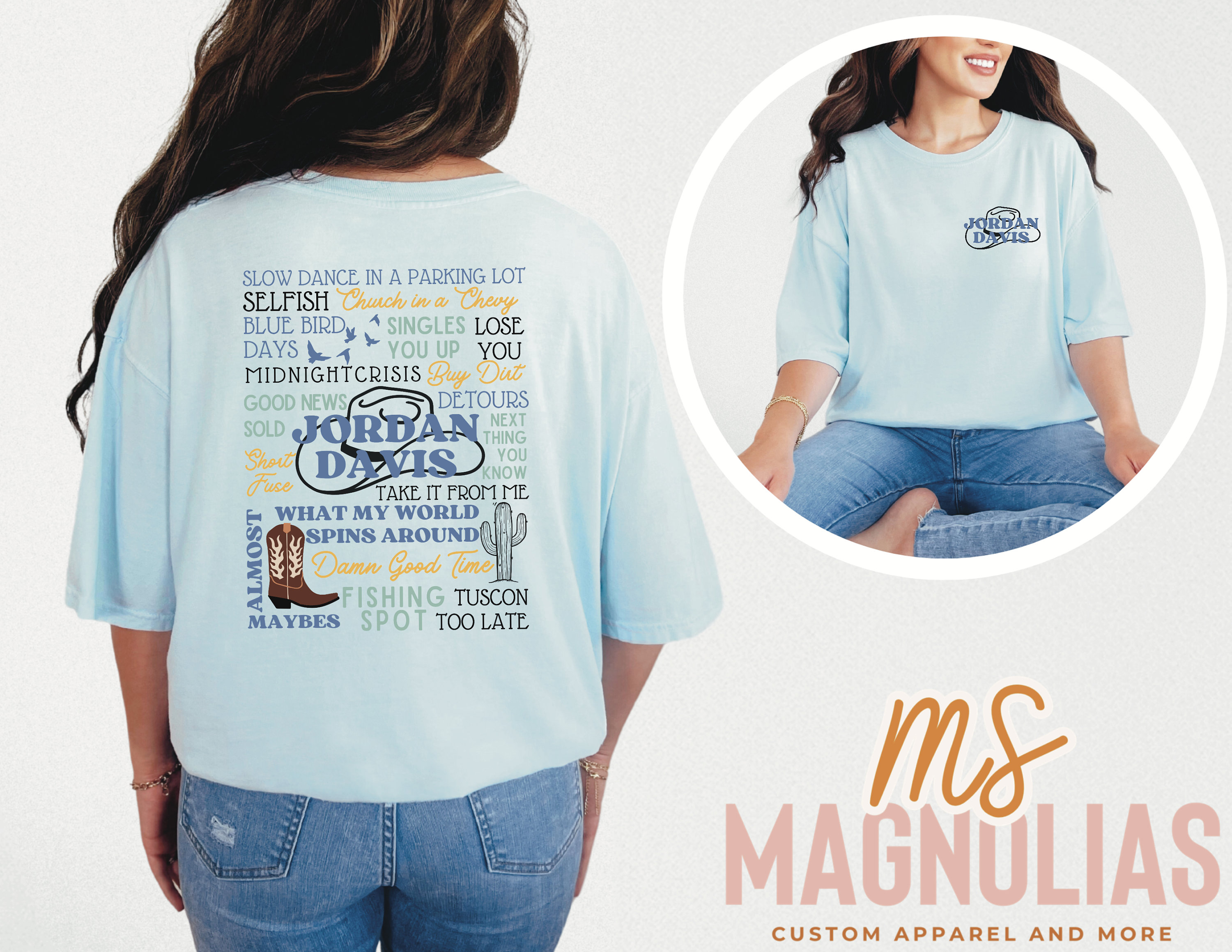 Jordan Davis Lyric T-shirt