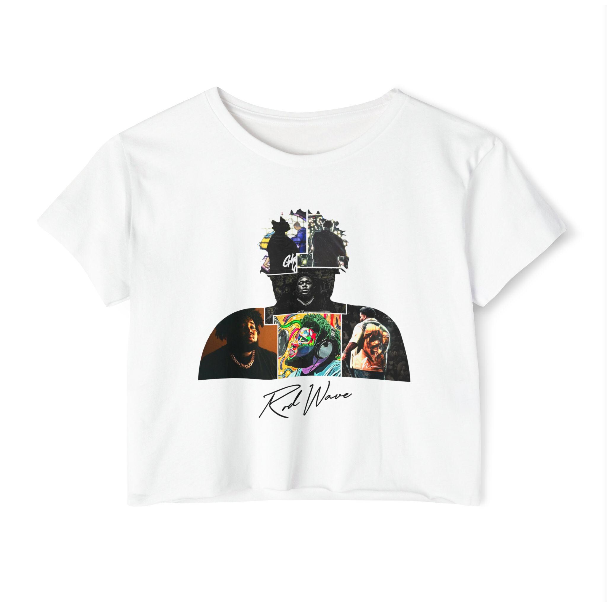 Rod Wave Last Lap World Tour Crop Top, Album & Concert Merch for Women