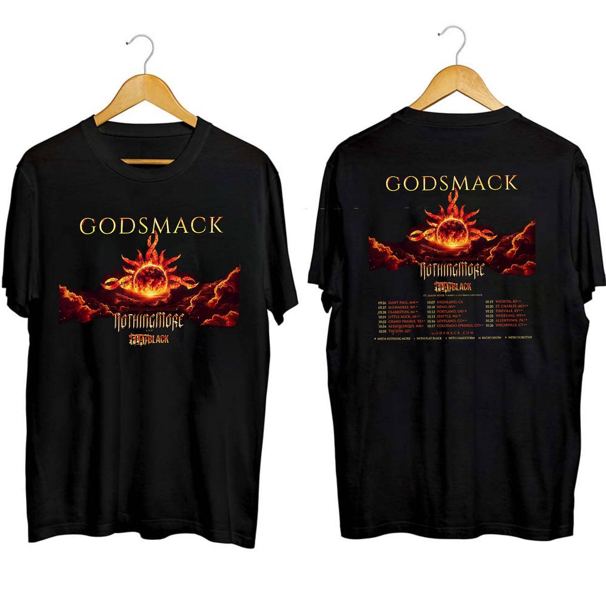 Godsmack Fall Tour 2024 Shirt, Godsmack 2024 Concert Tee