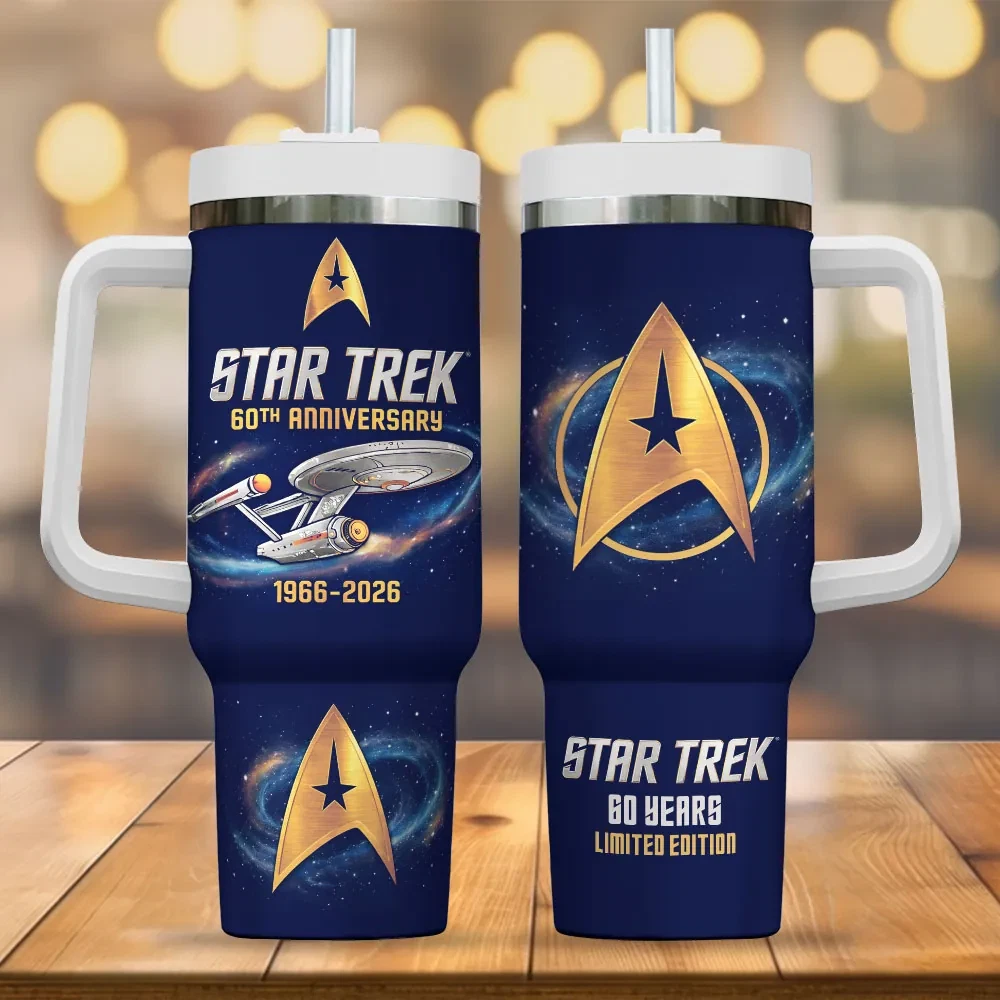 Star Tre k 60th Anniversary 40oz Tumbler