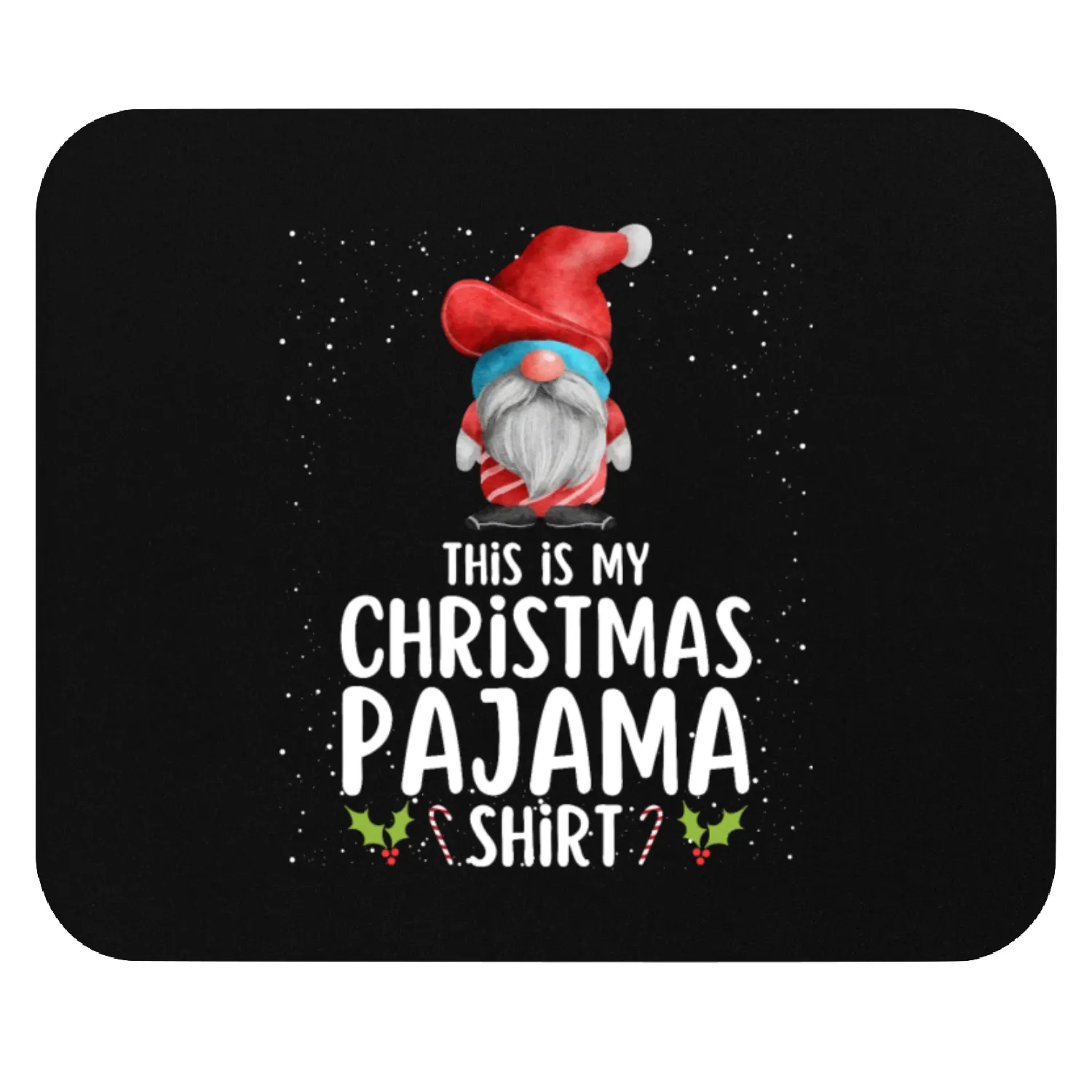 Christmas Pajamas Pajamas Sleep Mouse Pads