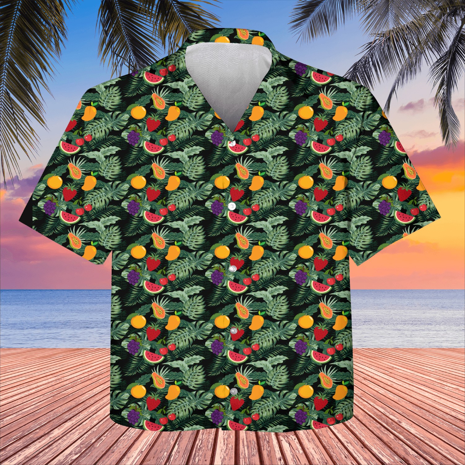 Fruits Lover - Fruits In Season Kids Hawaiians