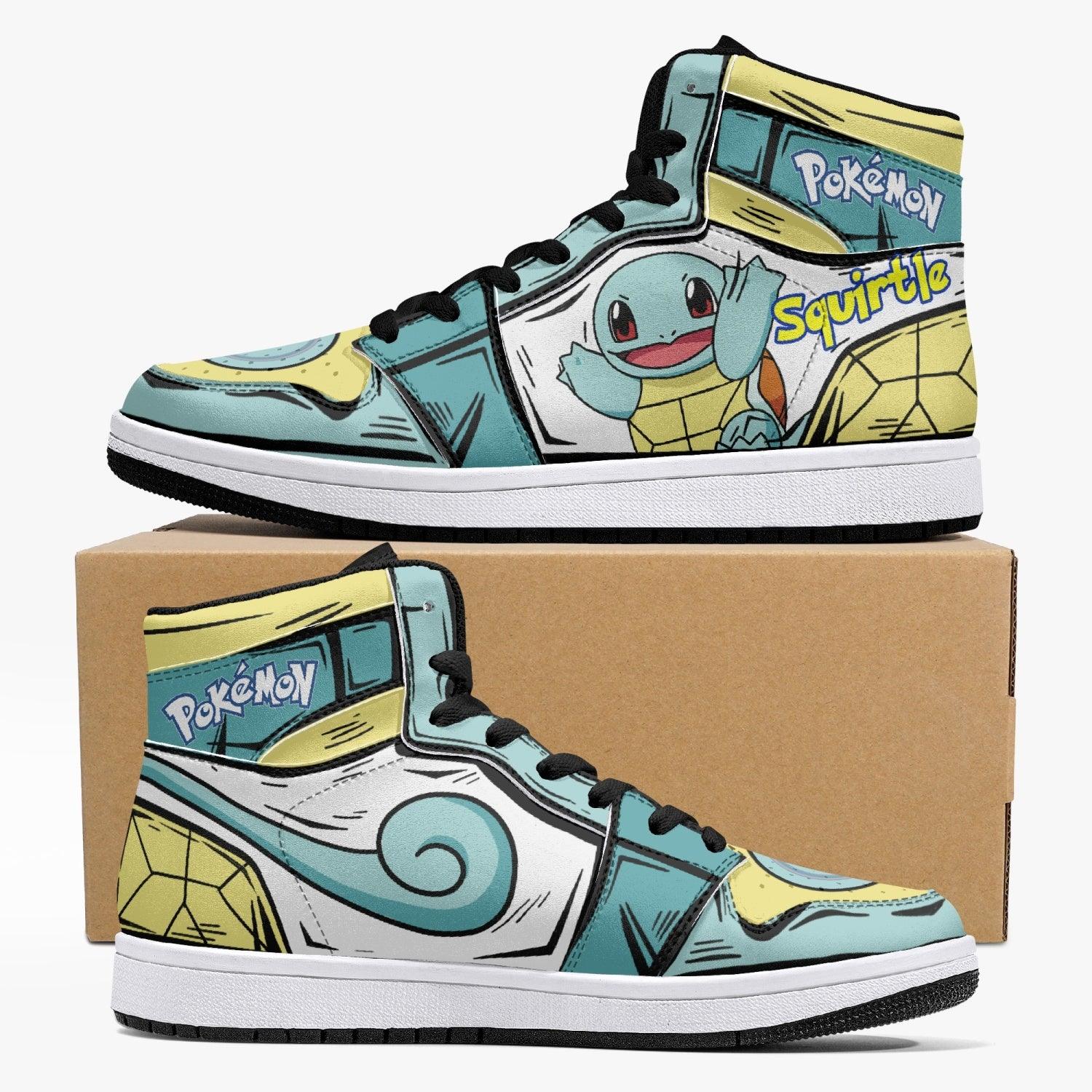 Squirtle PKM Mid 1 Basketball Shoes