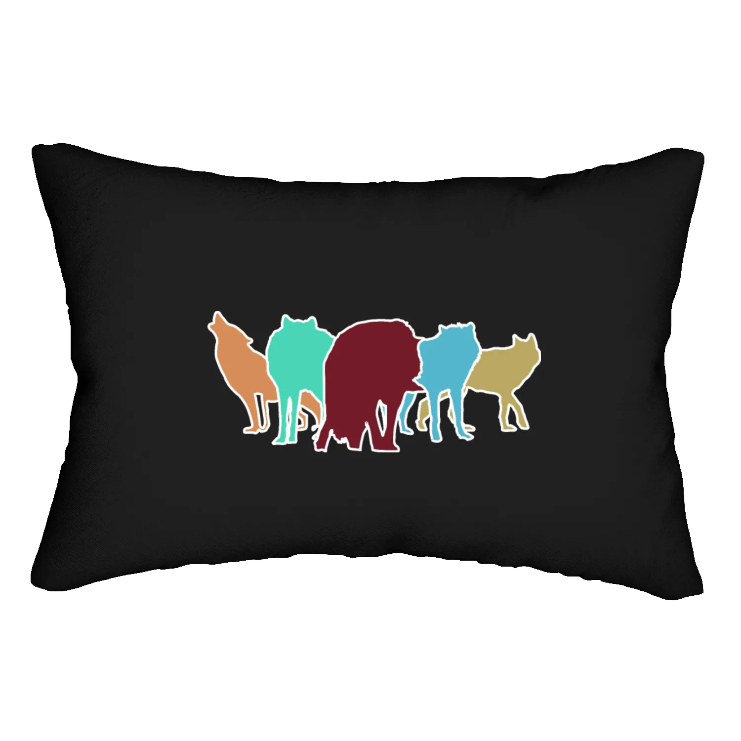 Wolfpack Backpack Lumbar Pillows