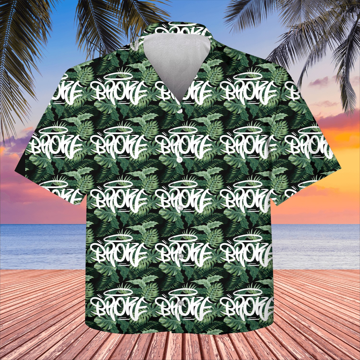 Graffiti Broke Tag Kids Hawaiians