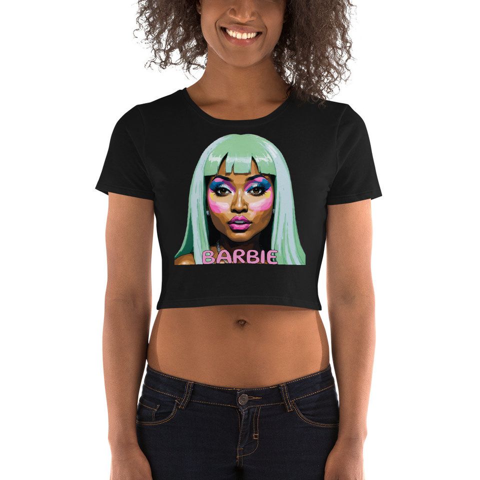 Nicki Minaj Womens Crop Tee