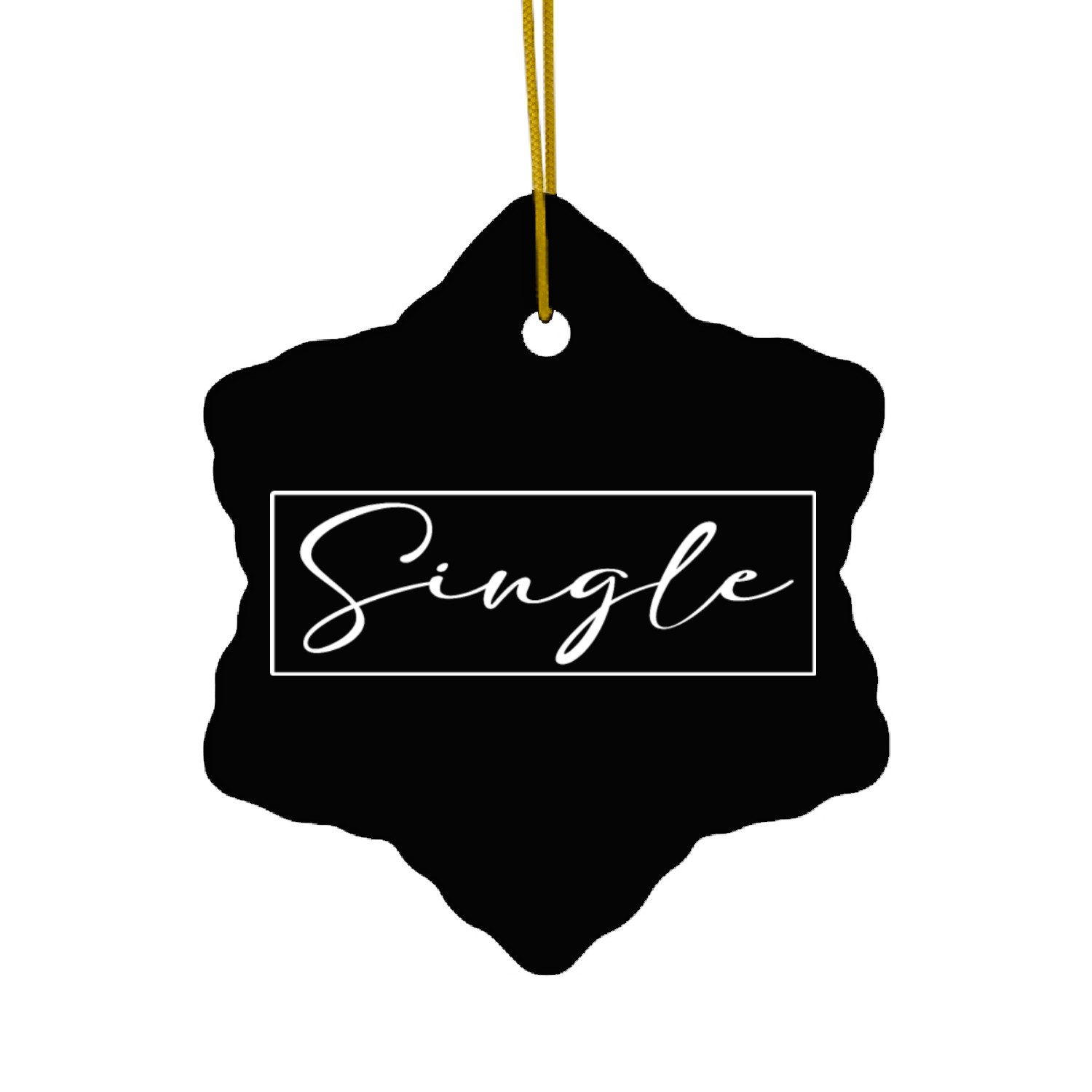 SINGLE Ceramic Ornaments