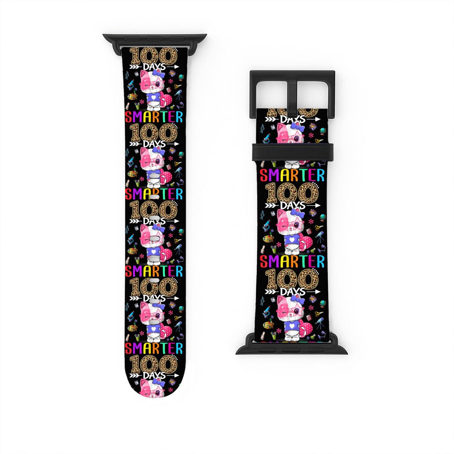 Happy 100th Day Of School Smarter Watch Bands For Apple Watch