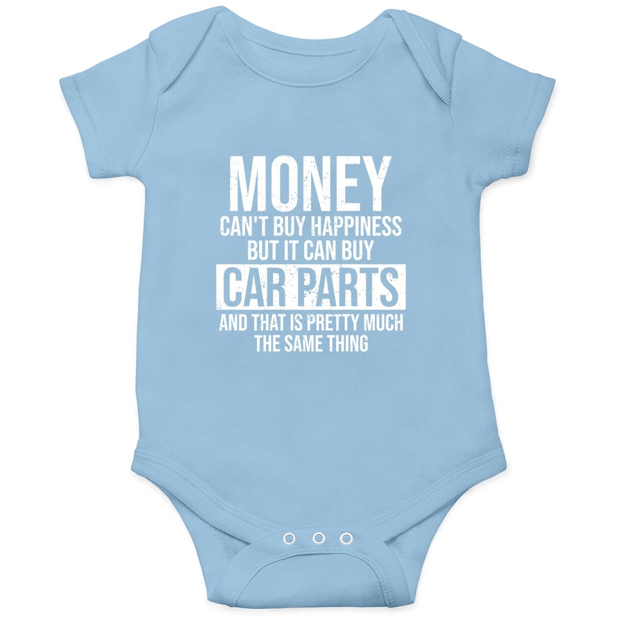 Can Buy Car Parts Funny Car Guy Car Lover Auto Mechanic Baby Bodysuit