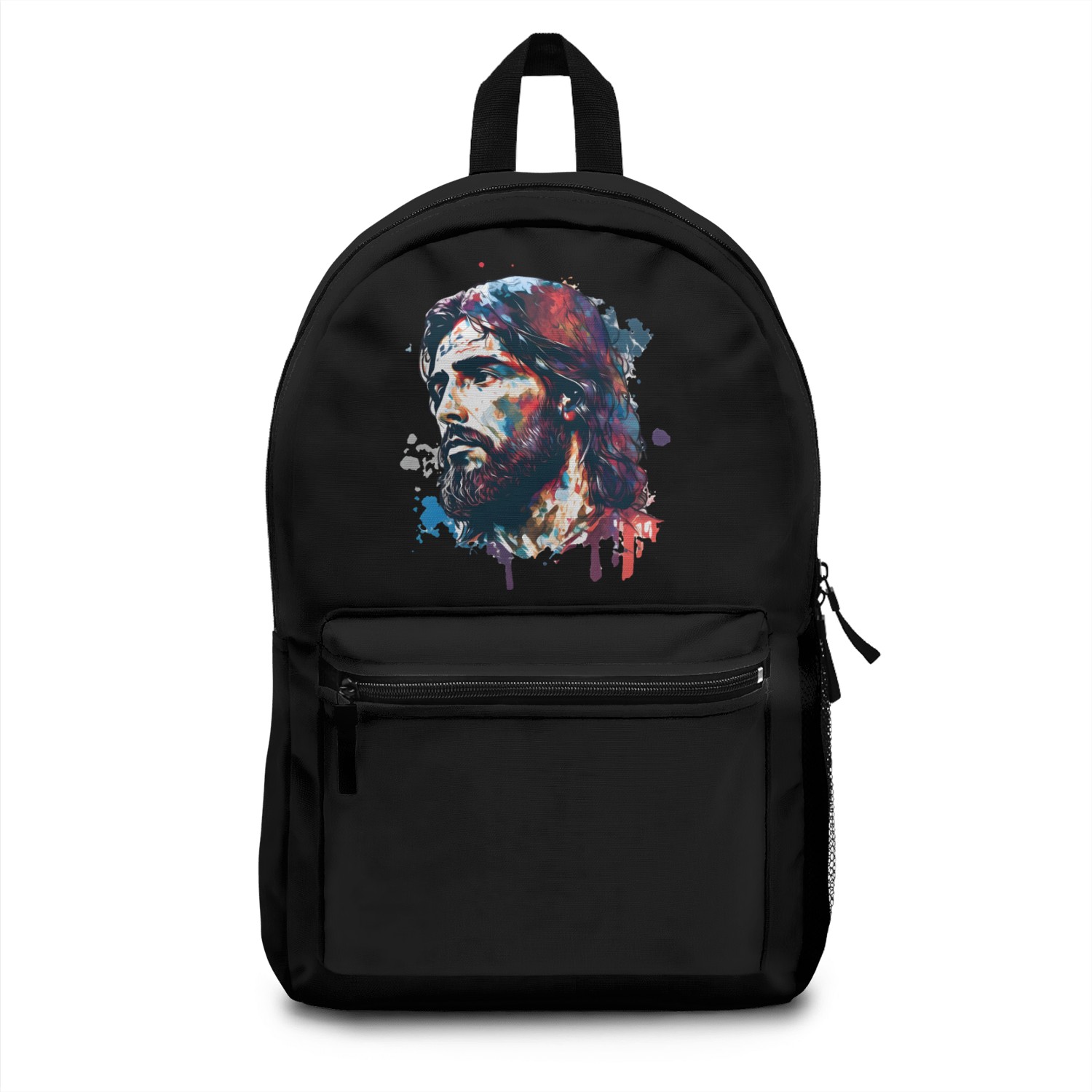 Jesus Painting Backpacks