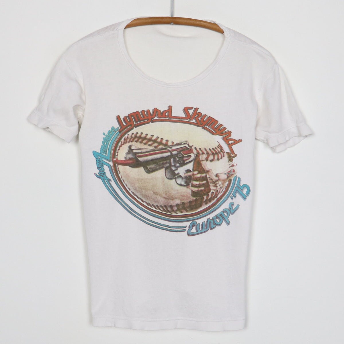 vintage 1975 Lynyrd Skynyrd European Tour Shirt