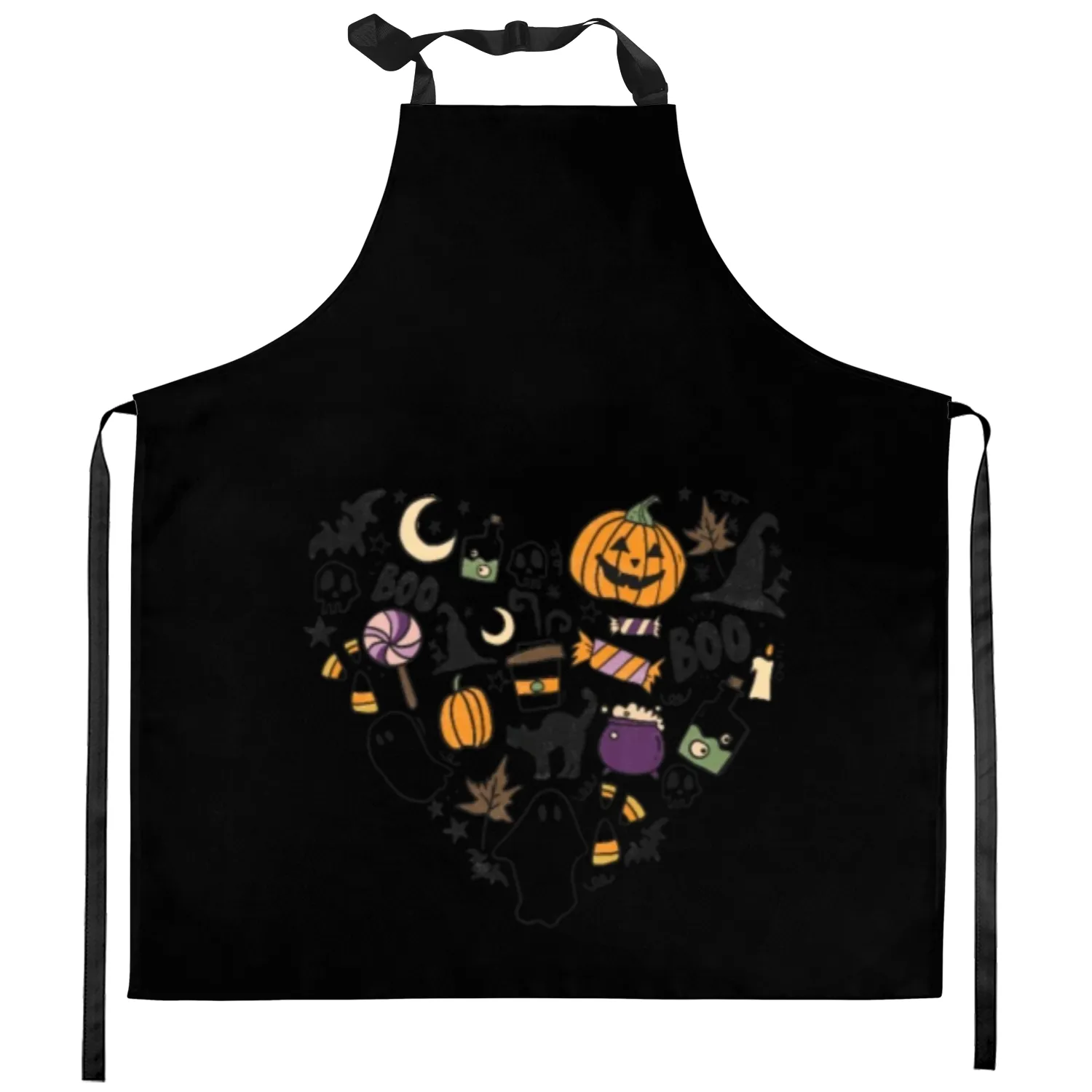 Fun Halloween Designs Halloween Heart Kitchen Aprons