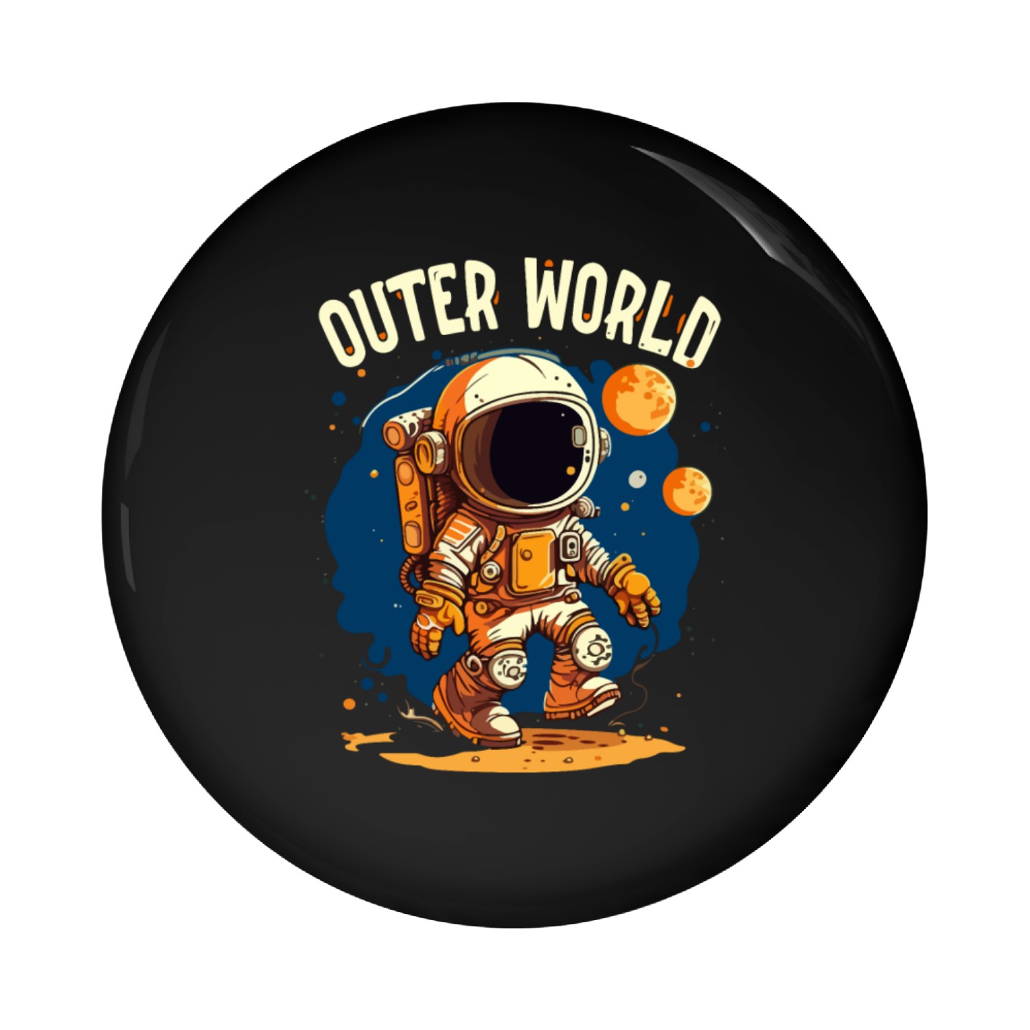 Outer World Pin Buttons