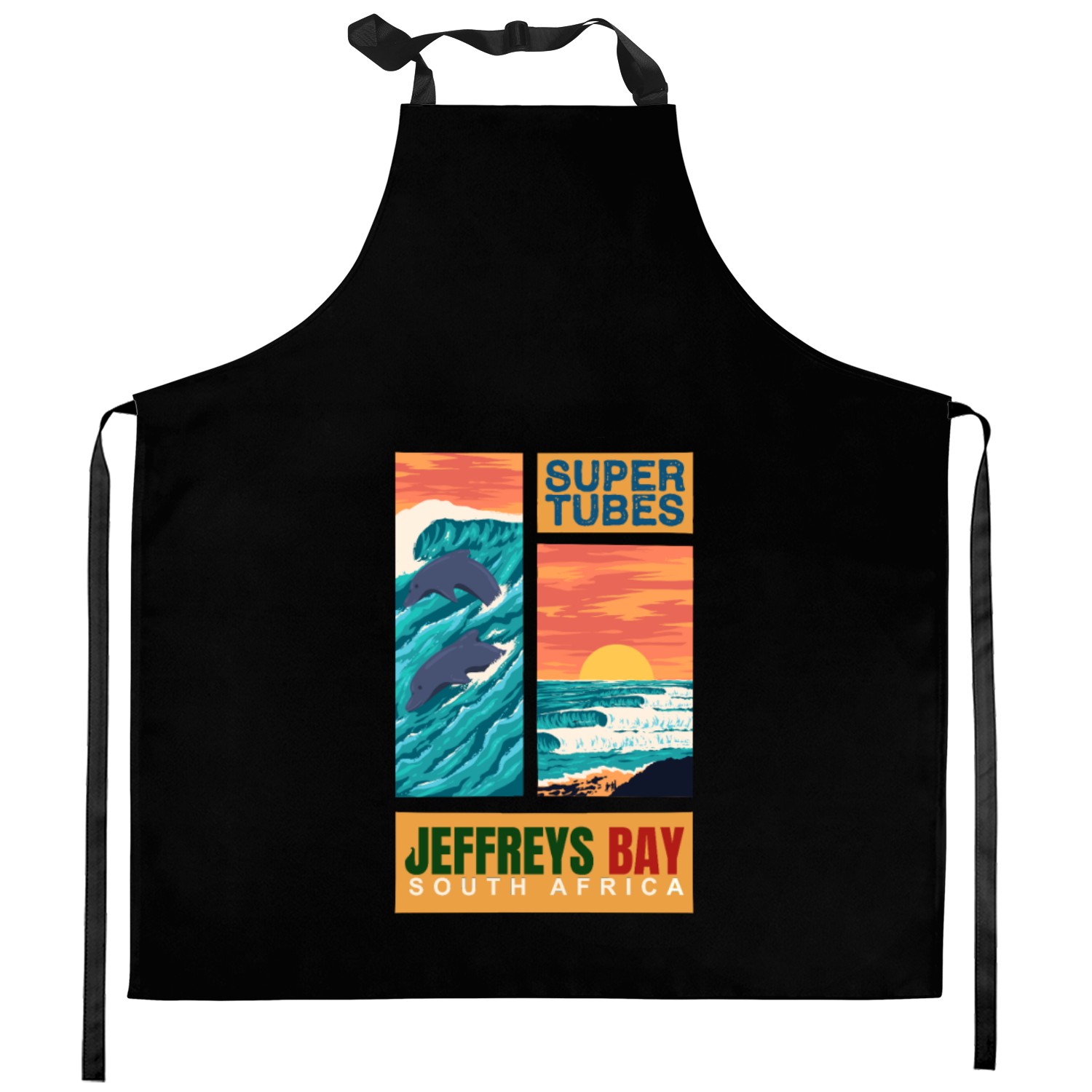 Jeffreys Bay - Best Waves of the World Artwork Kitchen Aprons