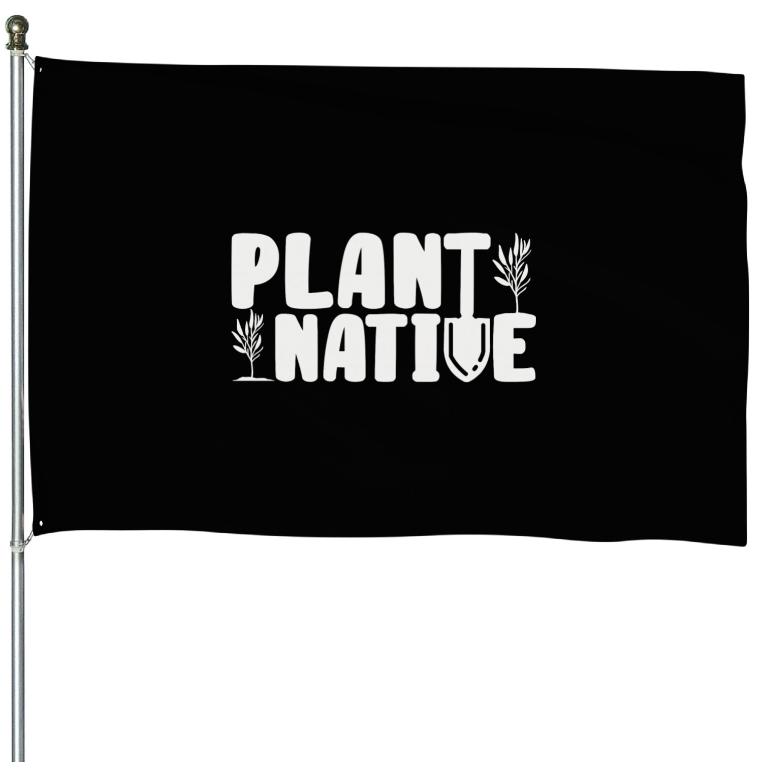 Gardener Plant Native Enthusiast Organic Plants House Flags