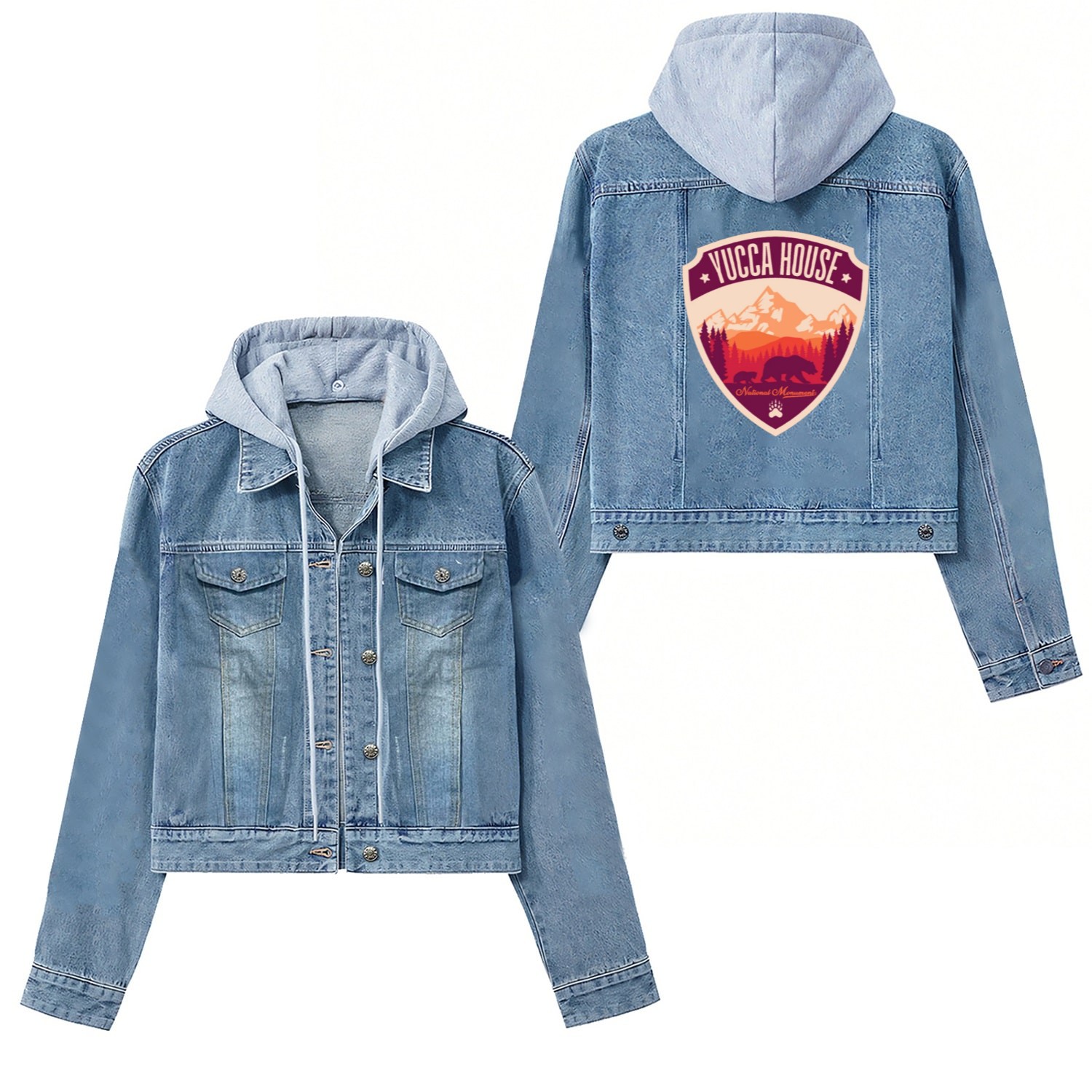 yucca house national monument Women's Denim Jackets
