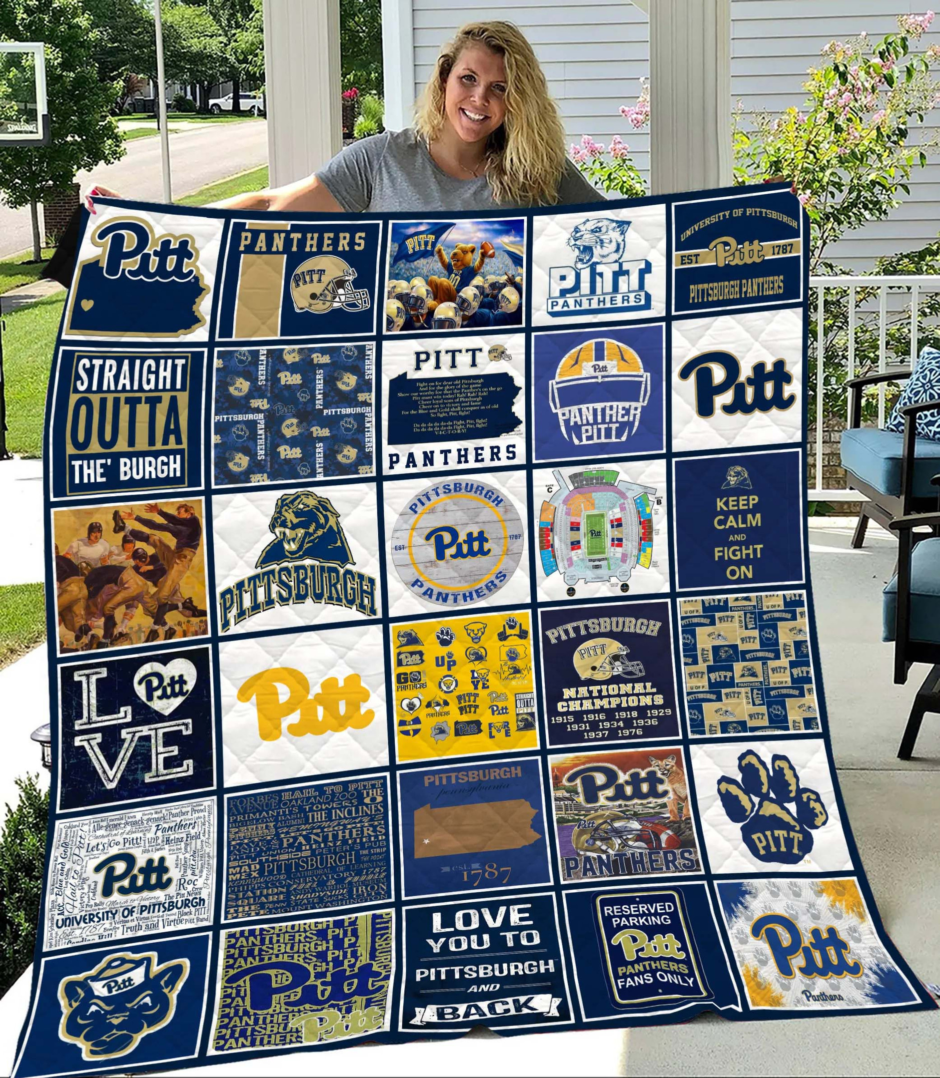 Pittsburgh Panthers Quilt