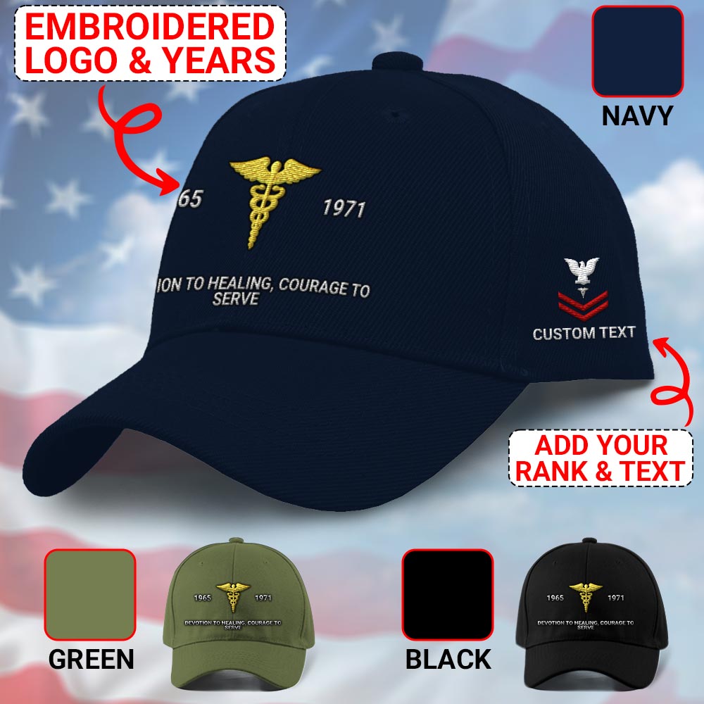Navy Hospital corpsman Embroidered Baseball Cap