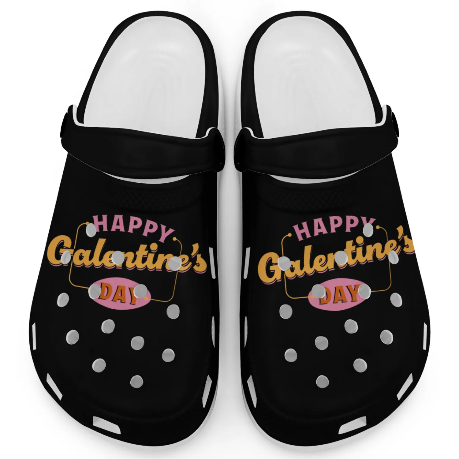 Be My Galentine. Galentine's Day Clogs