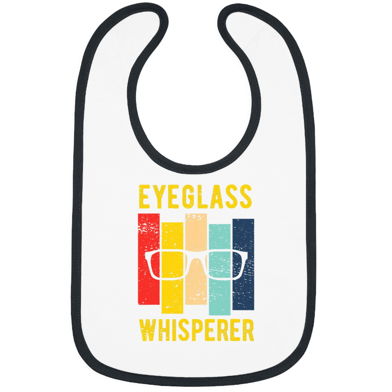 Optician Eyeglass Whisperer Ophthalmology Optometrist Bibs