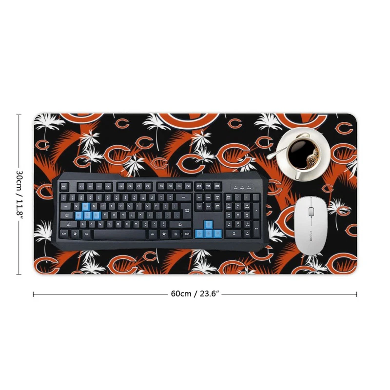 Chicago Bears Desk Mat Protect The Desk Printed Table Mat Decoration