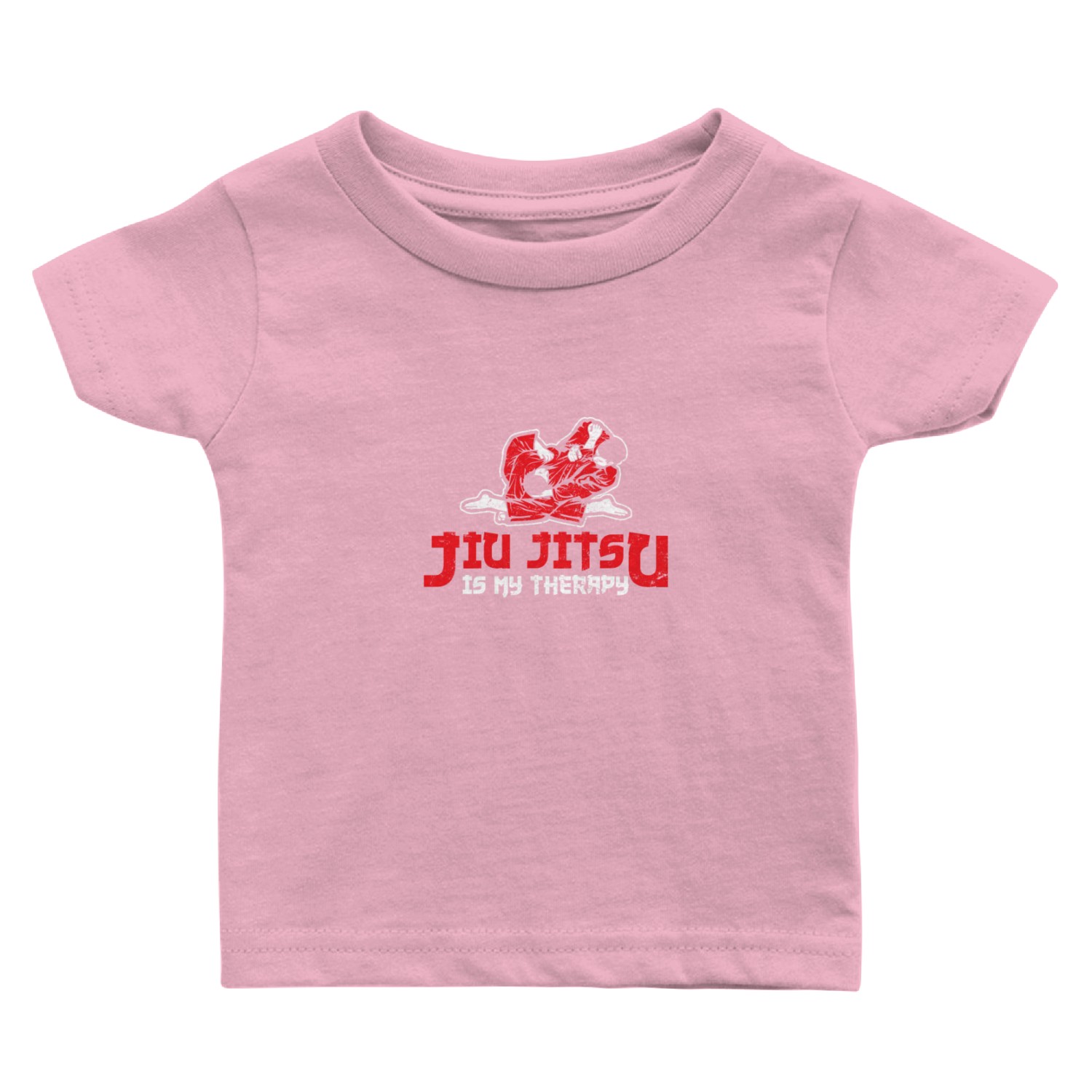 Jiu Jitsu Is My Therapy Brazilian JiuJitsu BJJ Jiu Baby T Shirts