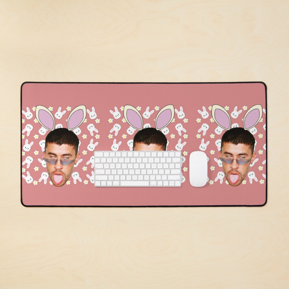 Conejo Malo Bad Bunny Cute Funny Cool Desk Mats, Game Accessories for Men, Women, Trending Accessories