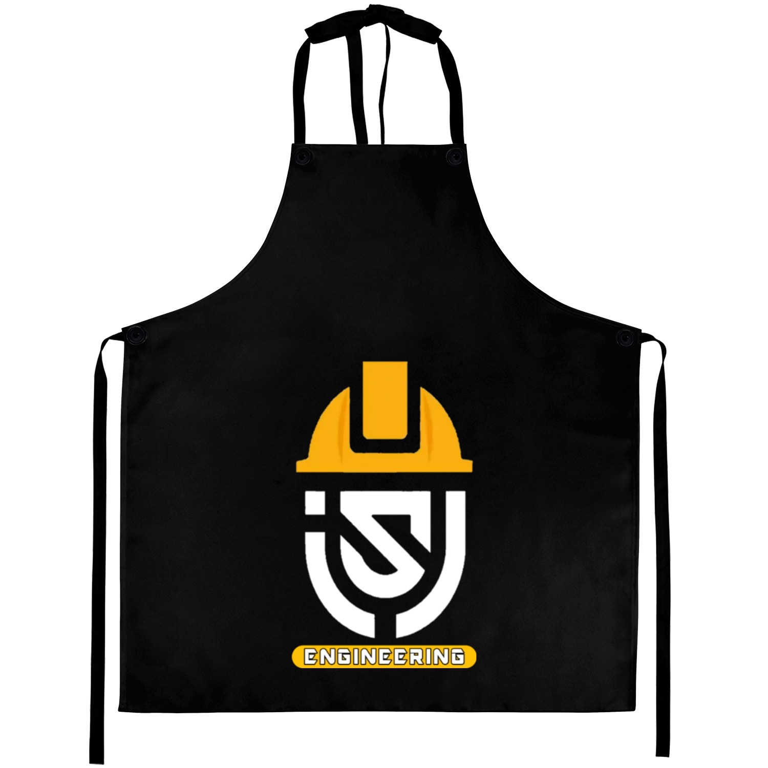 engineering: Engineer's helmet logo Aprons