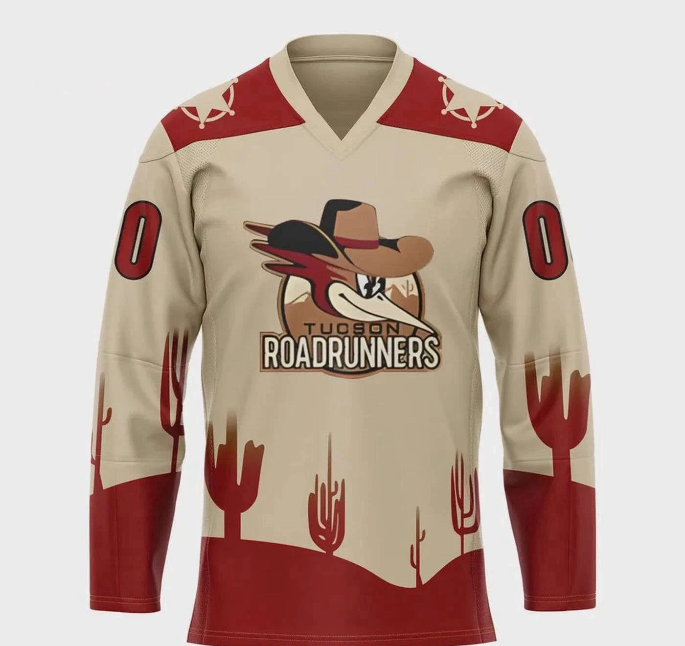 Personalized Tucson Roadrunners x Country Night 2026 Hockey Shirt All Printed