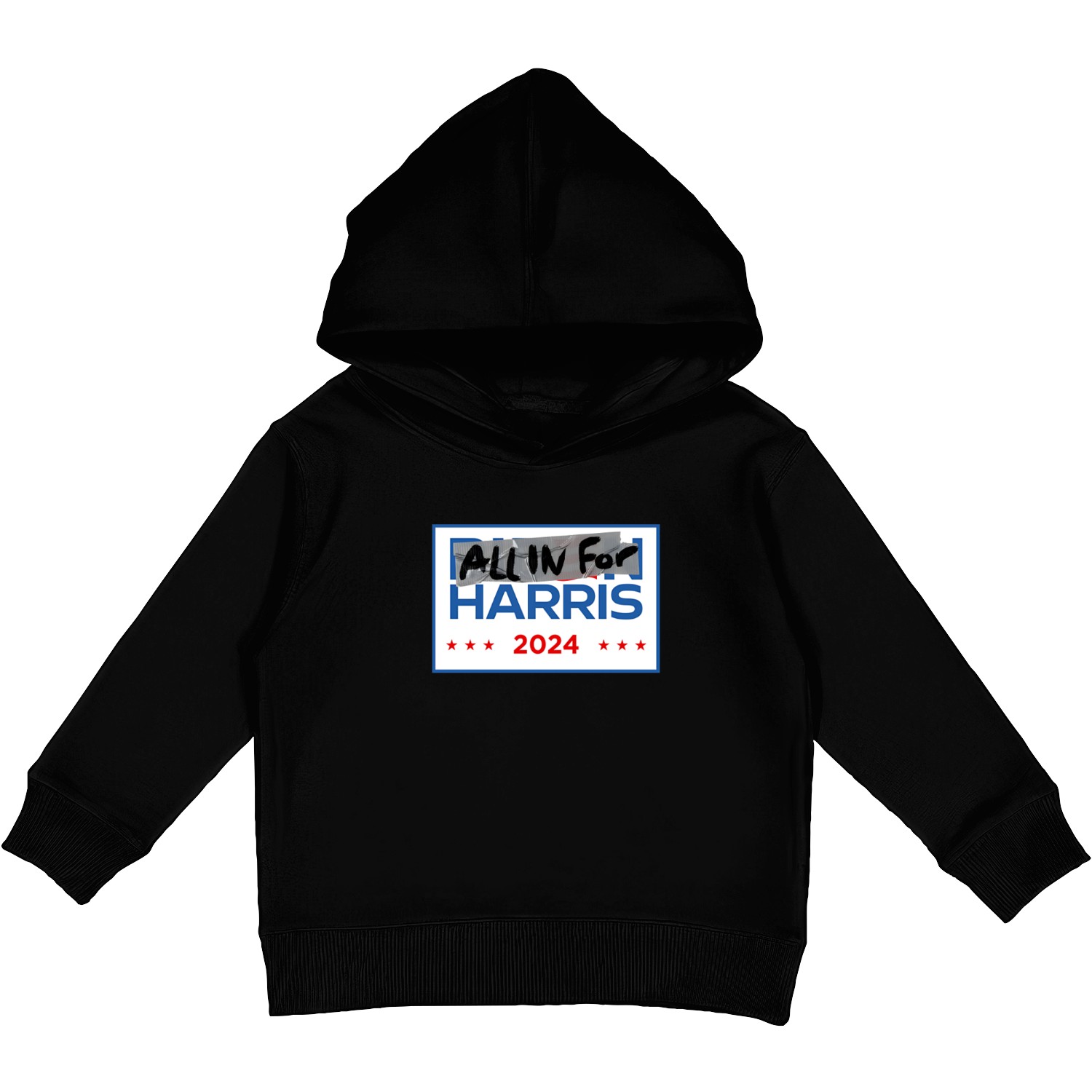 All In For Harris 2024 Kids Pullover Hoodies