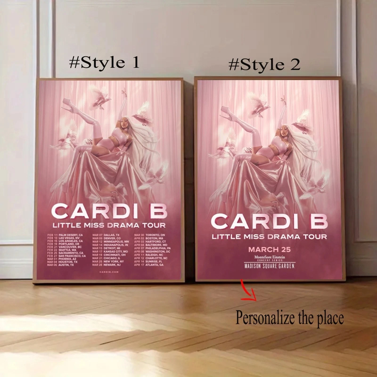 Cardi B Little Miss Drama Tour 2026 Poster